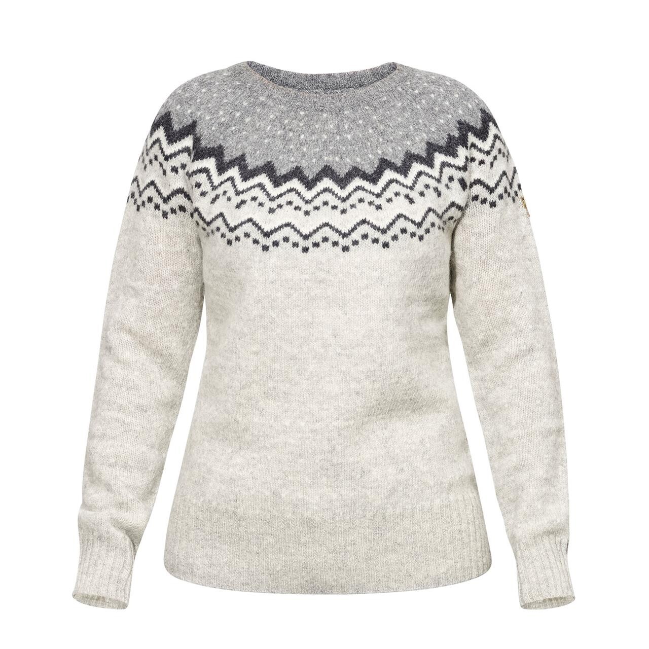 Fjallraven Womens Vik Knit Sweater Grå Grey 020 Large Grå (GREY/020)  X-large