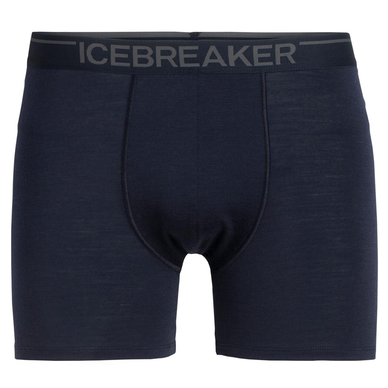 Icebreaker Mens Merino 150 Anatomica Boxers Blå Midnight Navy Large Blå (MIDNIGHT N  X-large