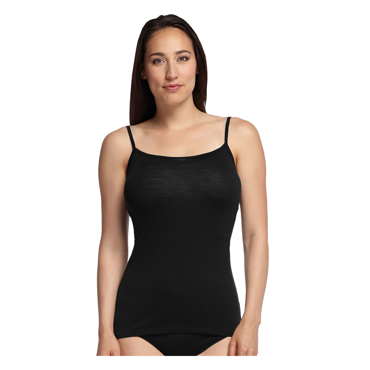 Icebreaker Womens Siren Cami Sort Black Black Large Sort  X-large