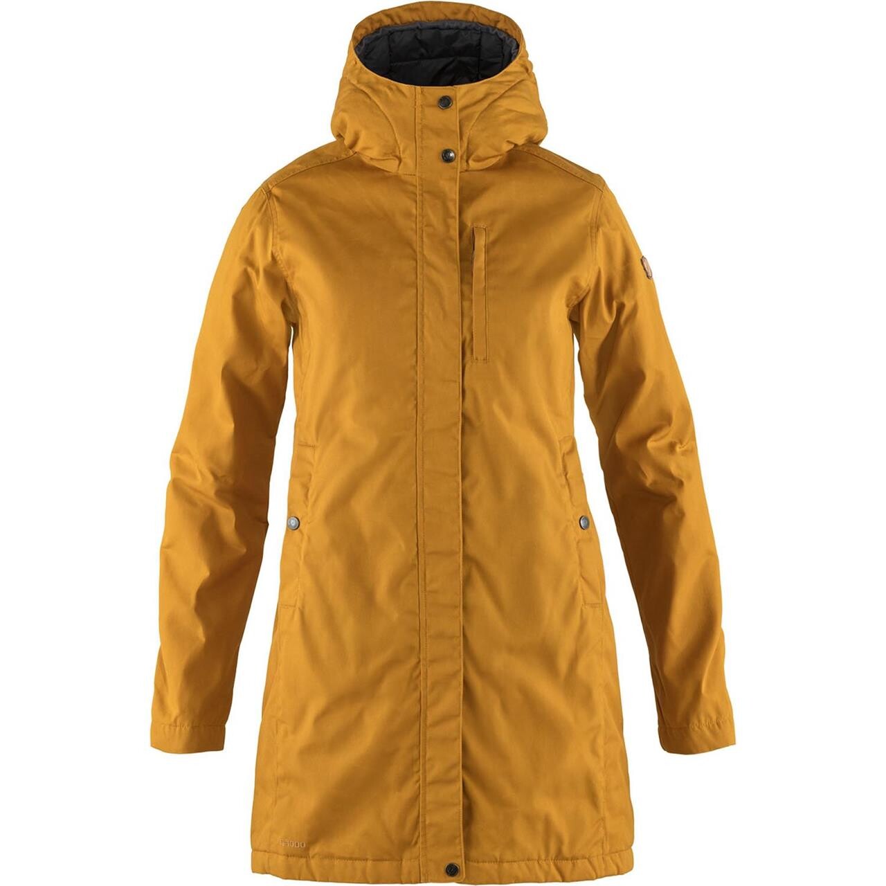 Fjallraven Womens Kiruna Padded Parka Brun Acorn 166 Large Brun (ACORN/166  XX-large