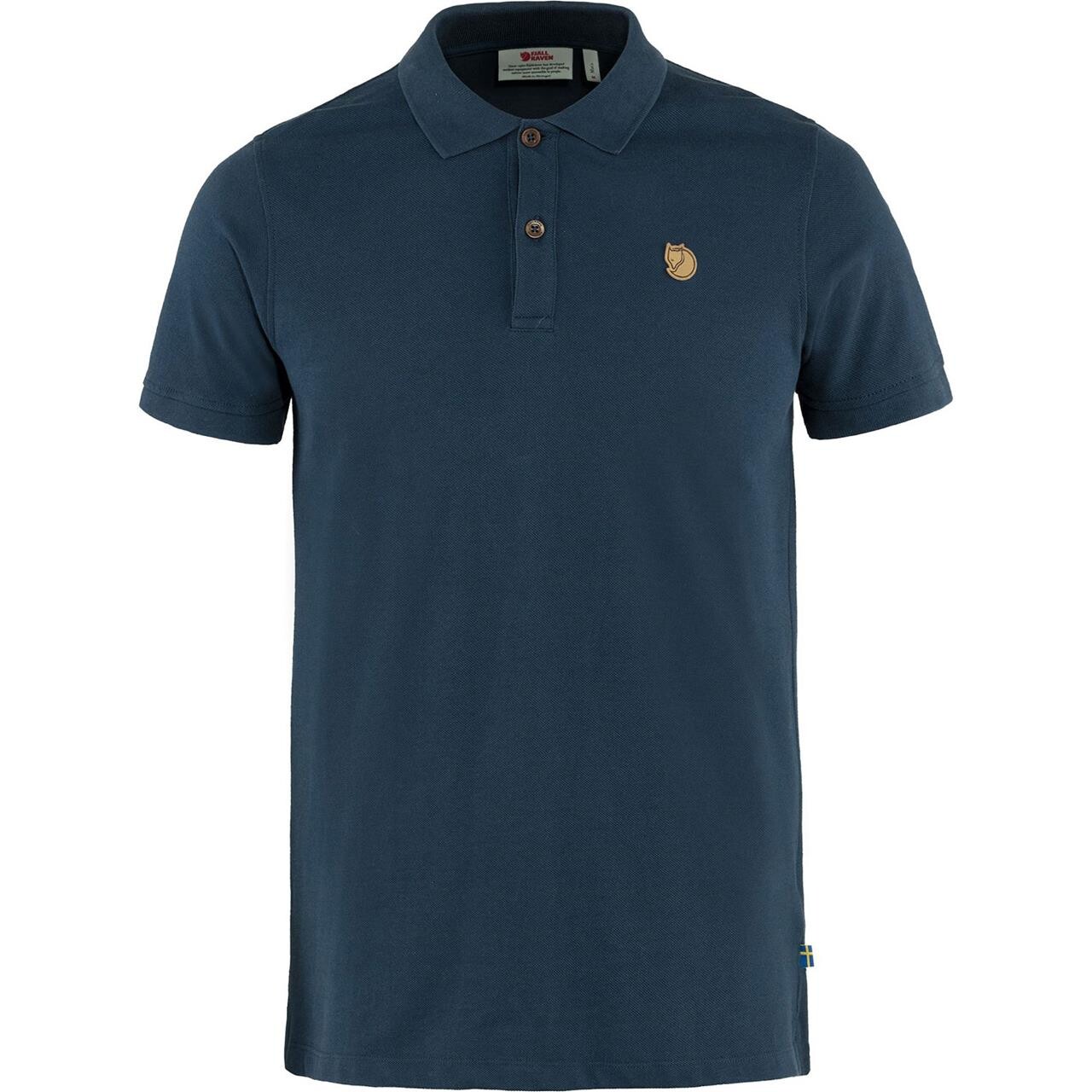 Fjallraven Mens Vik Polo Shirt Blå Navy 560 Large Blå (NAVY/560)  XX-large