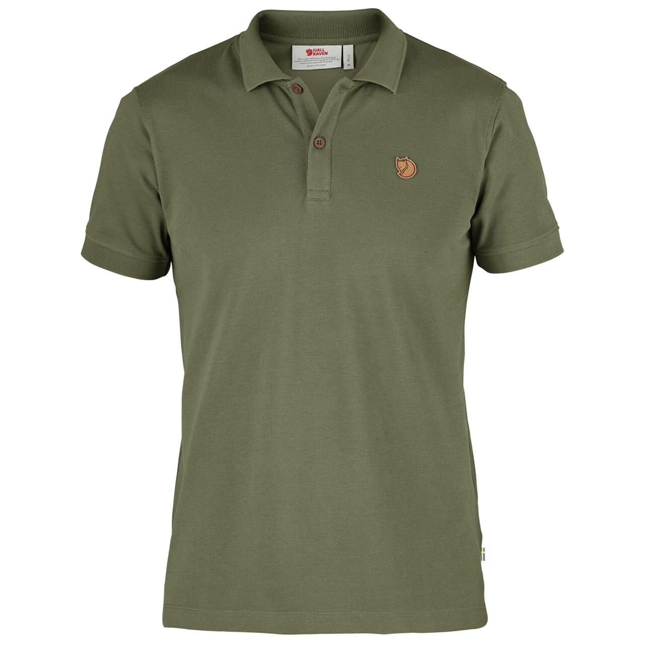 Fjallraven Mens Vik Polo Shirt Grøn Green 620 Large Grøn  X-large
