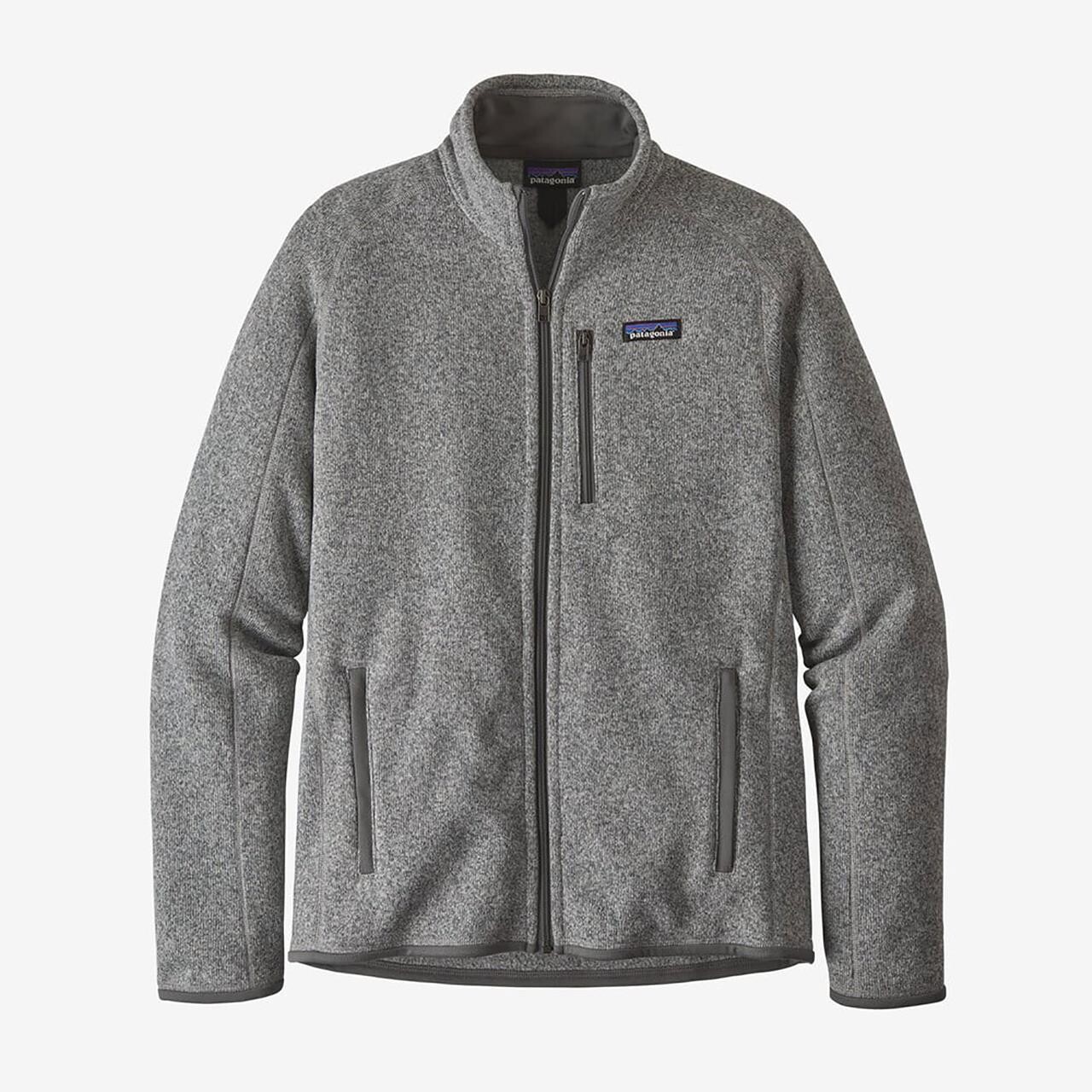 Patagonia Mens Better Sweater Jacket Grå Stonewash Large Grå (STONEWASH)  X-large