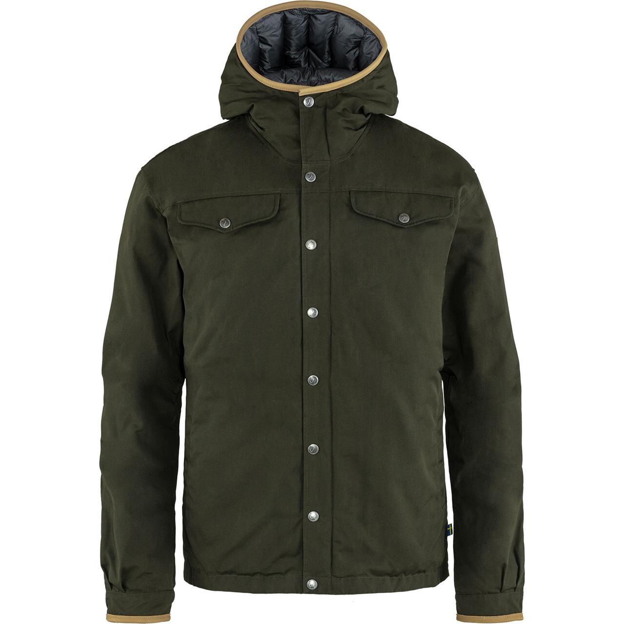 Fjallraven Mens Greenland Down Jacket Grøn Deep Forest 662 Large Grøn  XX-large