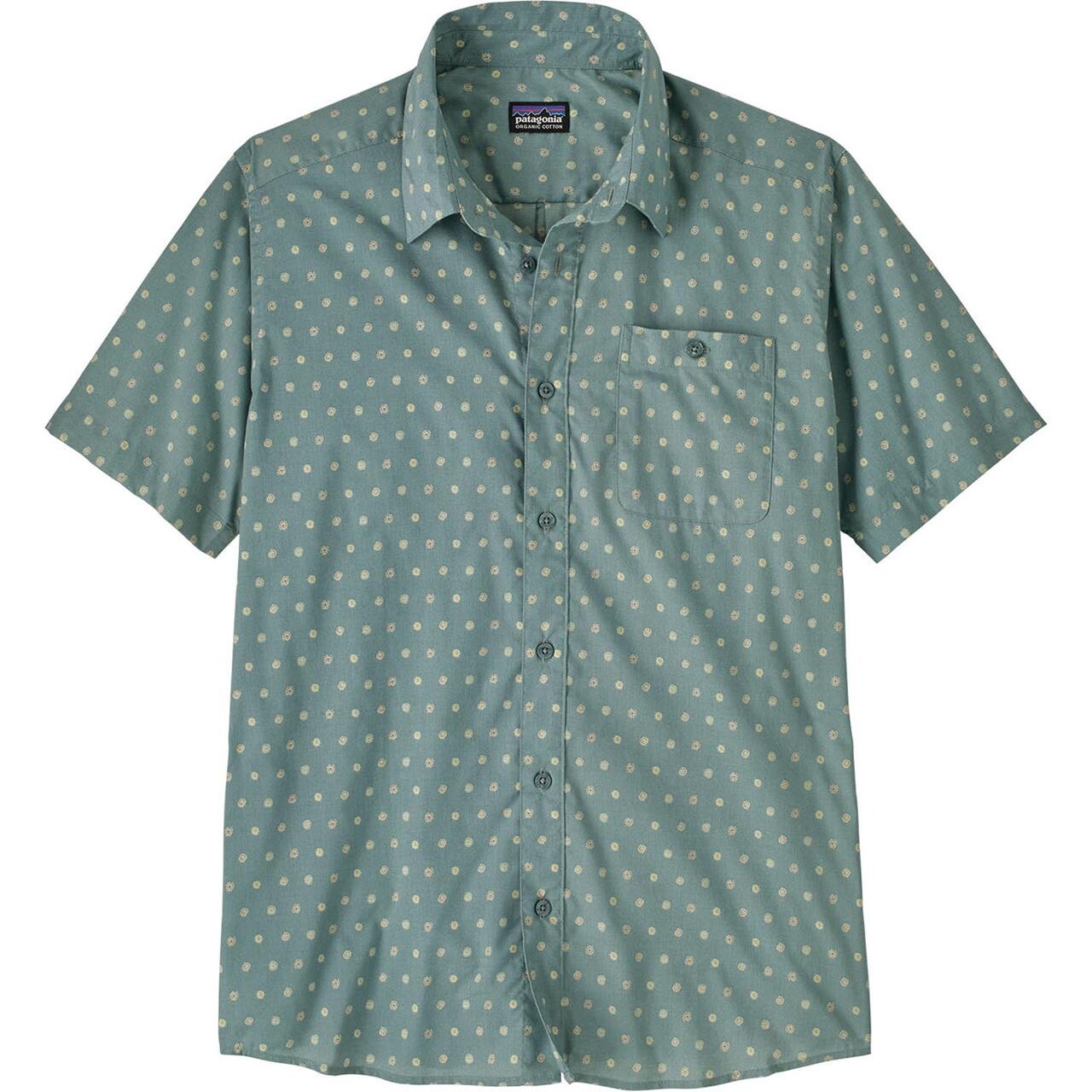 Patagonia Mens Shirt Blå Suns:blue Sage Large Blå (SUNS:BLUE  X-large