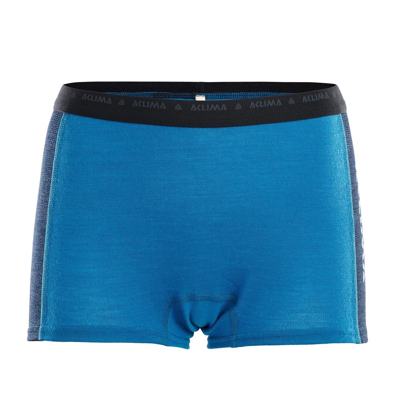 Aclima Womens Warmwool Boxer Shorts Blå Midnight Navy Large Blå (MIDNIGHT N  XX-large