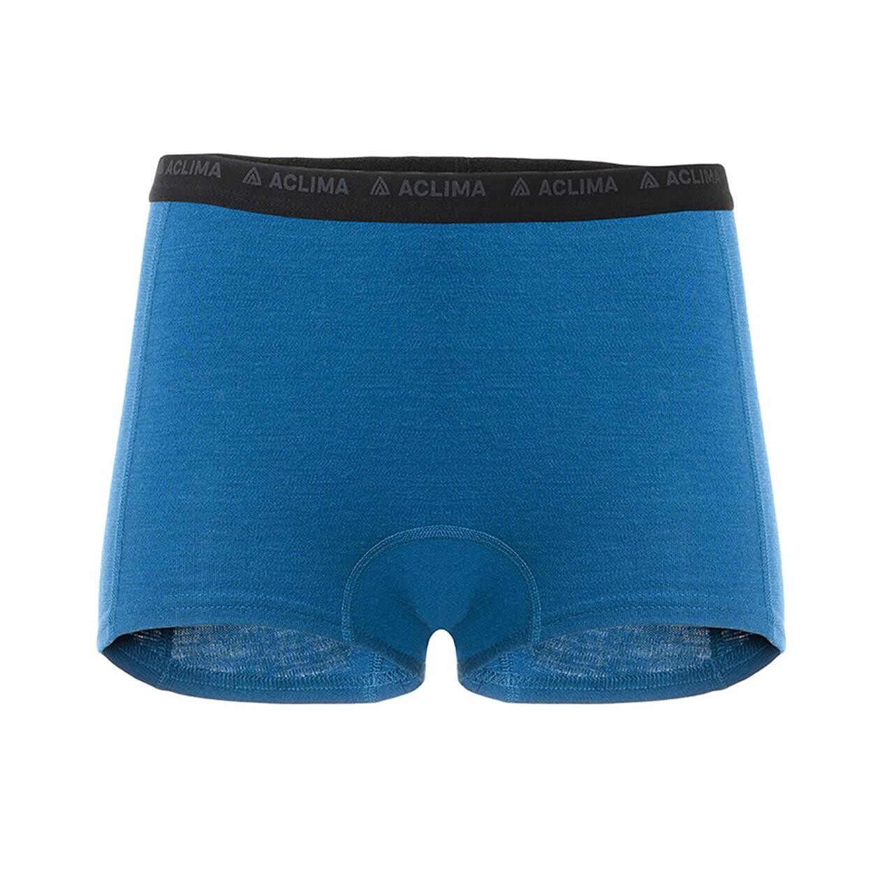Aclima Womens Warmwool Boxer Shorts Blå Corsair Large Blå (CORSAIR)  XX-large