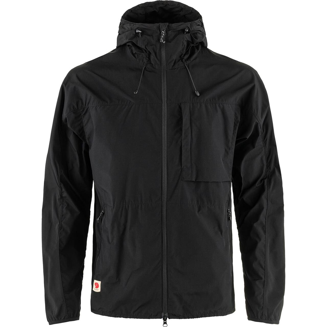 Fjallraven Mens High Coast Wind Jacket Sort Black 550 Large Sort  XX-large