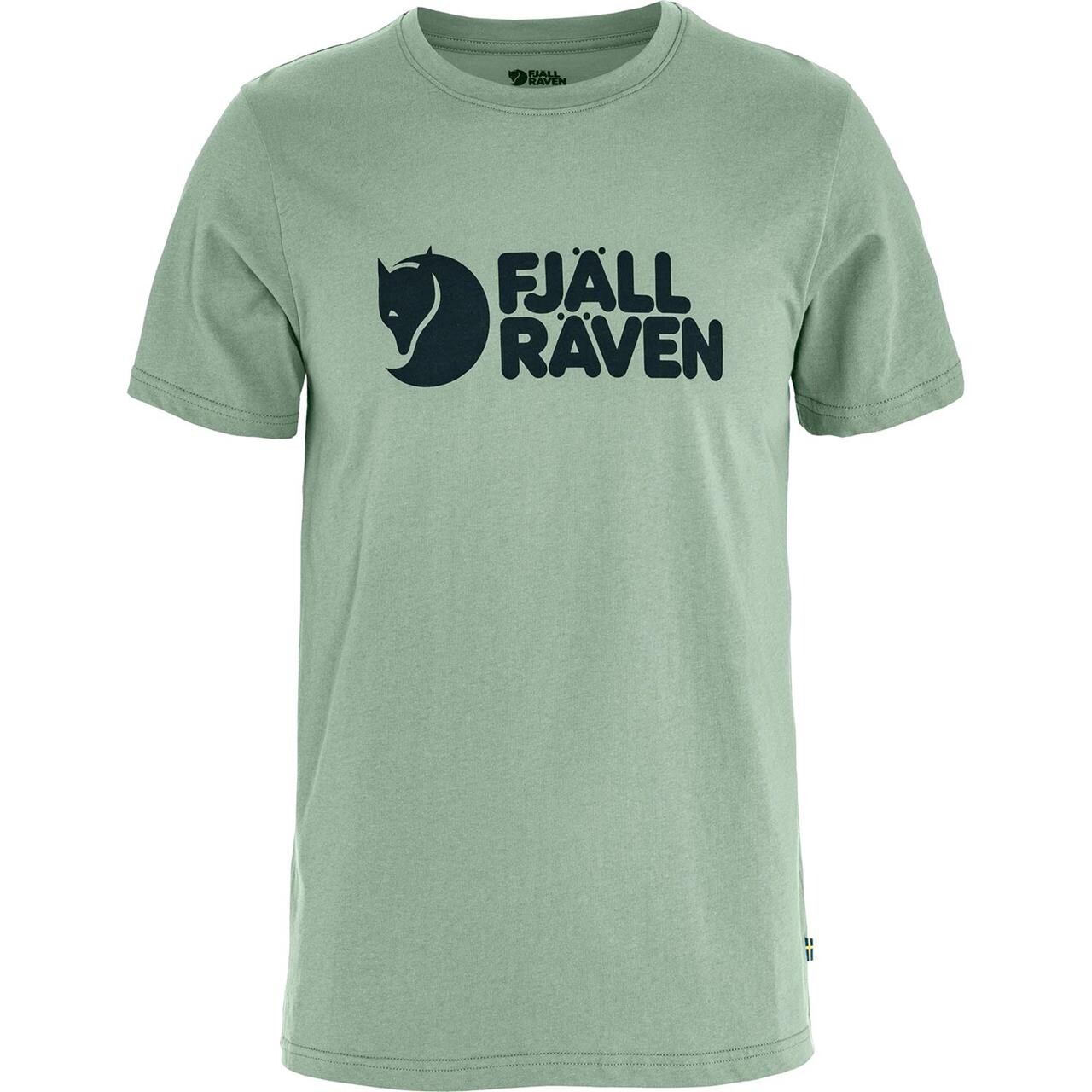 Fjallraven Mens Fjallraven Logo Shirt Grøn Misty Green 674 Large Grøn  XX-large