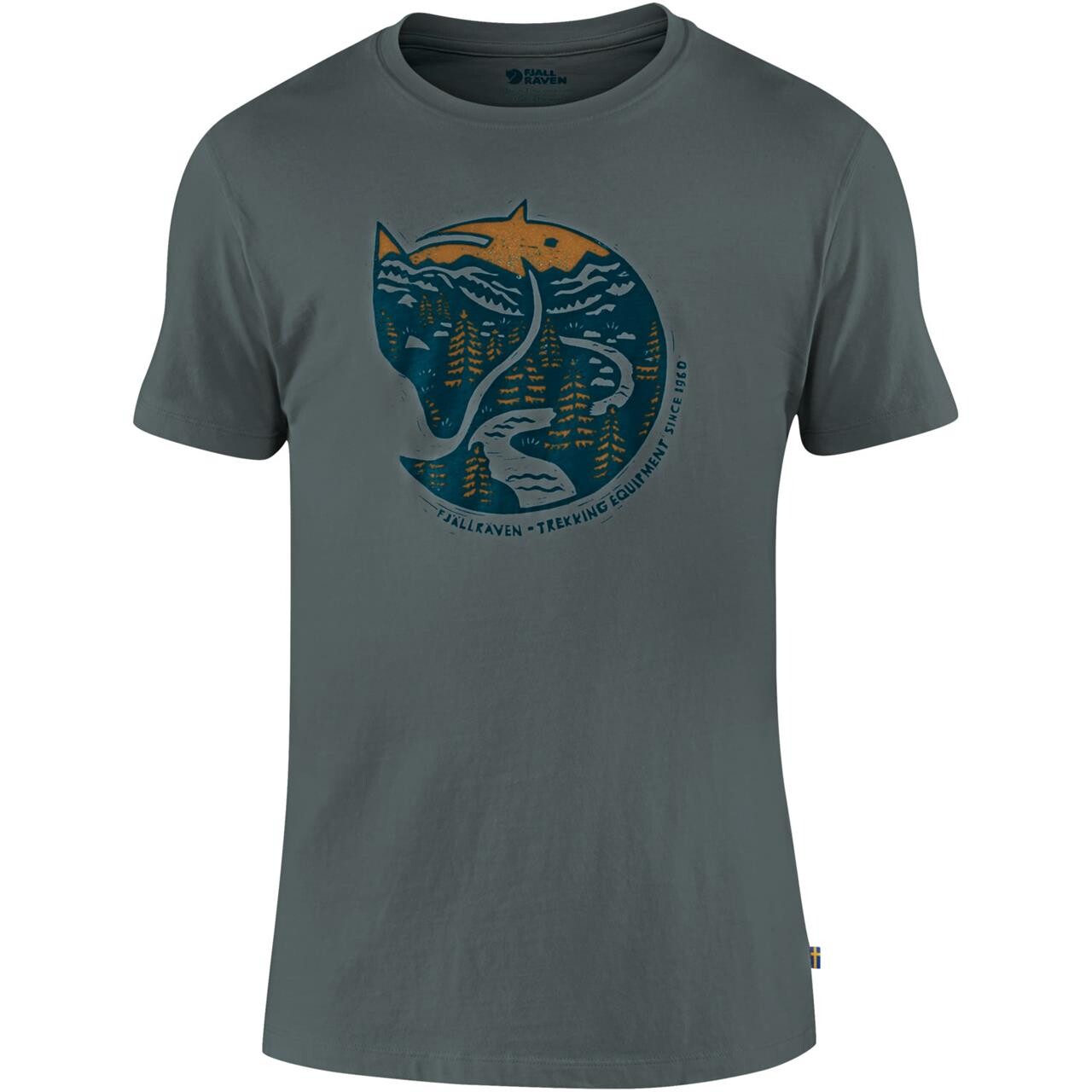Fjallraven Mens Arctic Fox Shirt Grå Dusk 042 Large Grå (DUSK/042)  XX-large