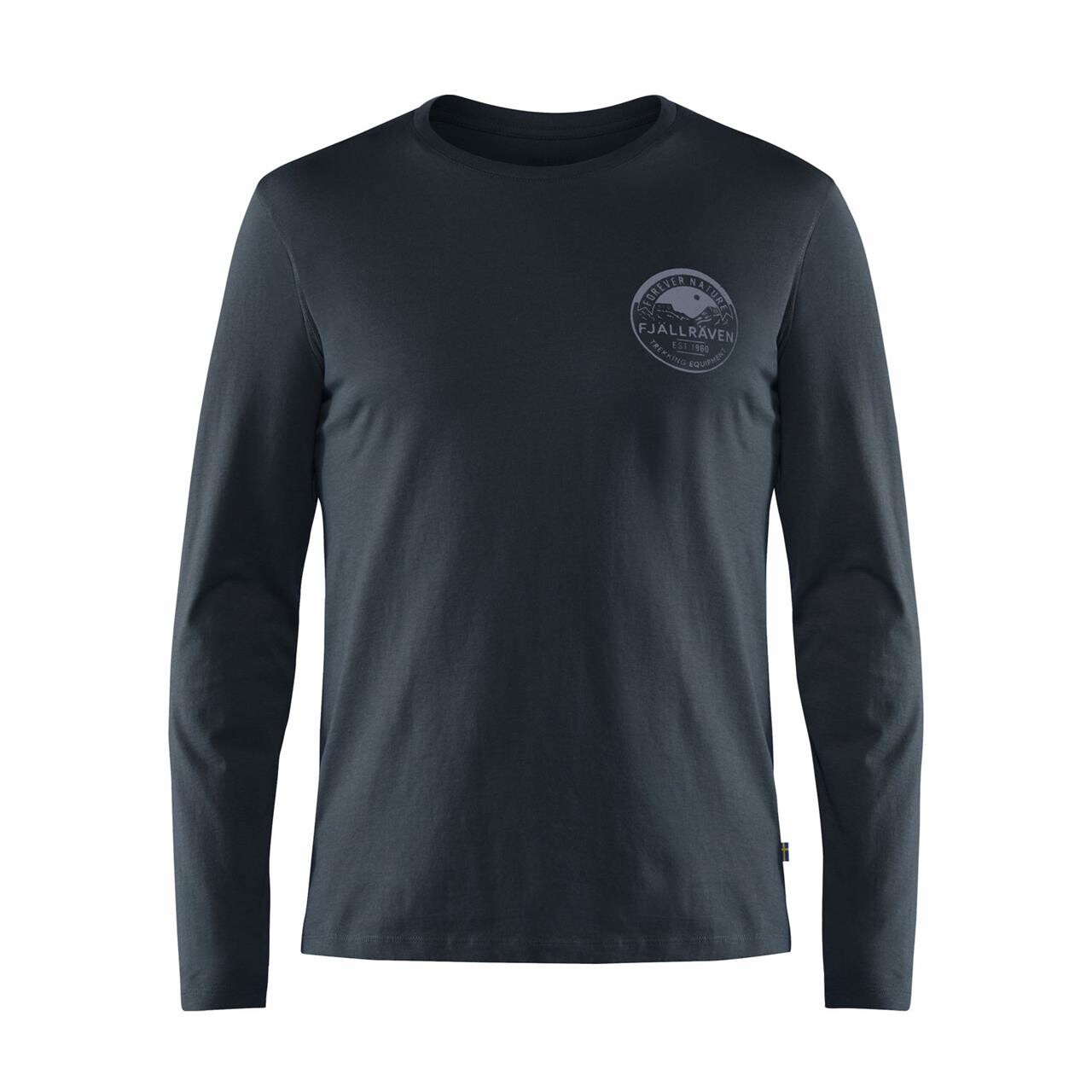 Fjallraven Mens Forever Nature Badge Blå Dark Navy 555 Large Blå (DARK NAVY/  XX-large