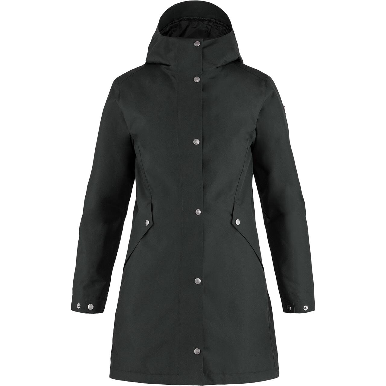 Fjallraven Womens Visby Jacket Sort Black 550 Large Sort  X-large