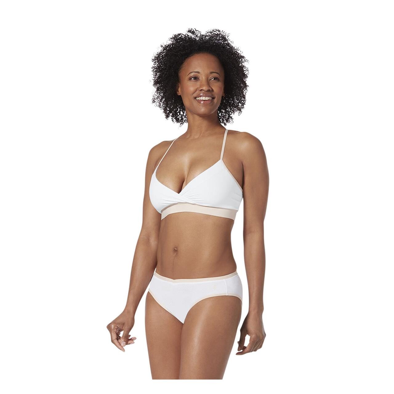 Royal Robbins Womens Readydry Racerback Bra Hvid White Large Hvid  X-large