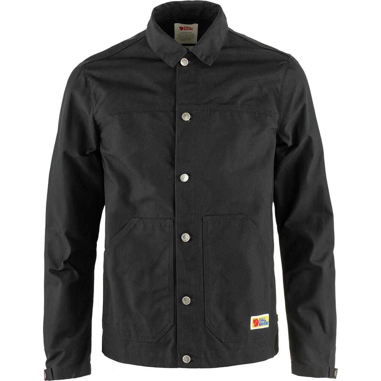Fjallraven Mens Vardag Jacket Sort Black 550 Large Sort  XX-large