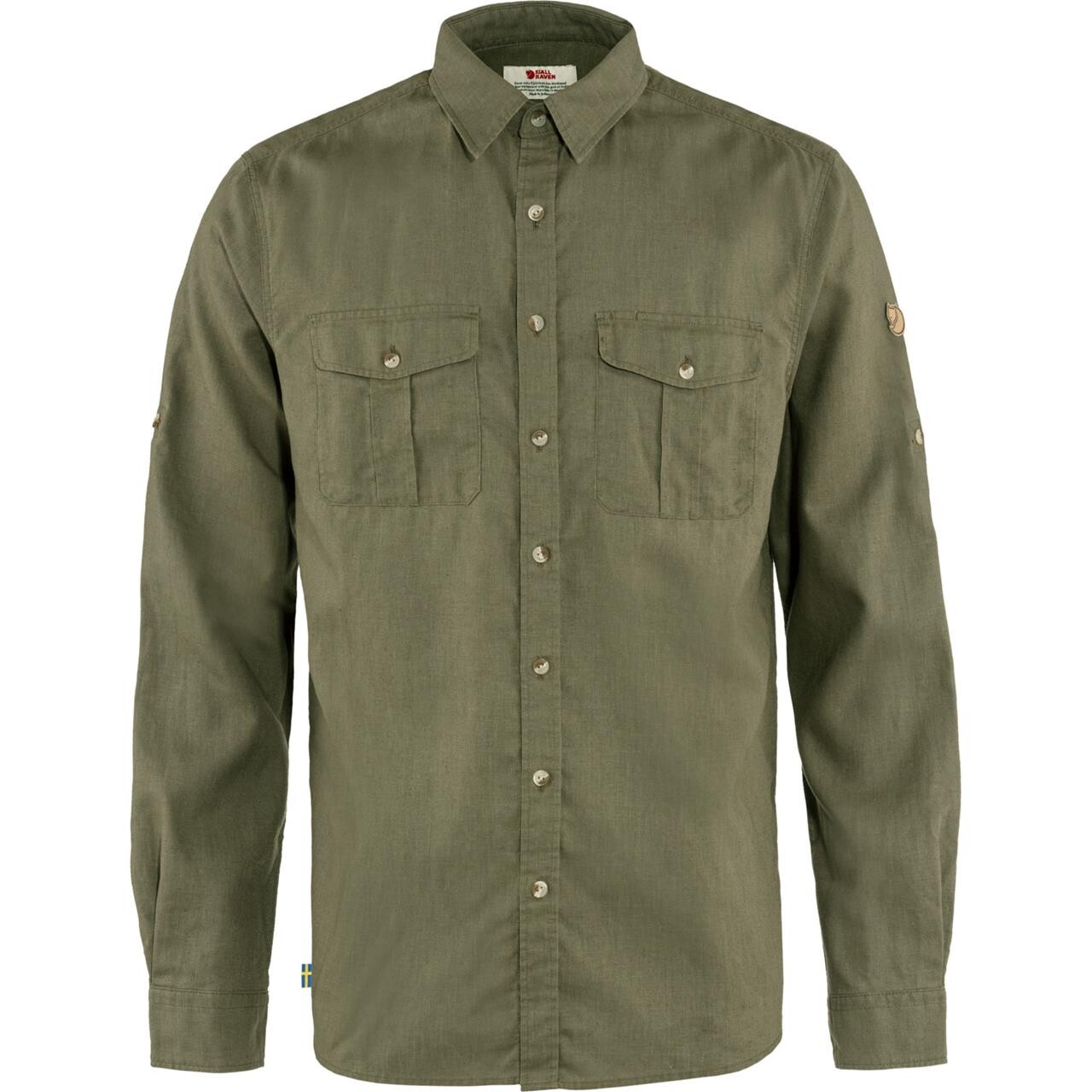 Fjallraven Mens Vik Travel Shirt Grøn Green 620 Large Grøn  XX-large