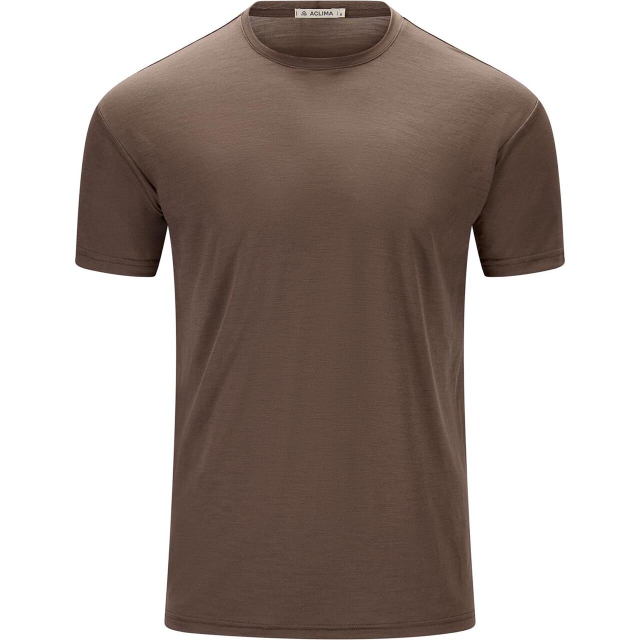 Aclima Mens Classic Tee Brun Dark Earth Large Brun (DARK EART  XX-large