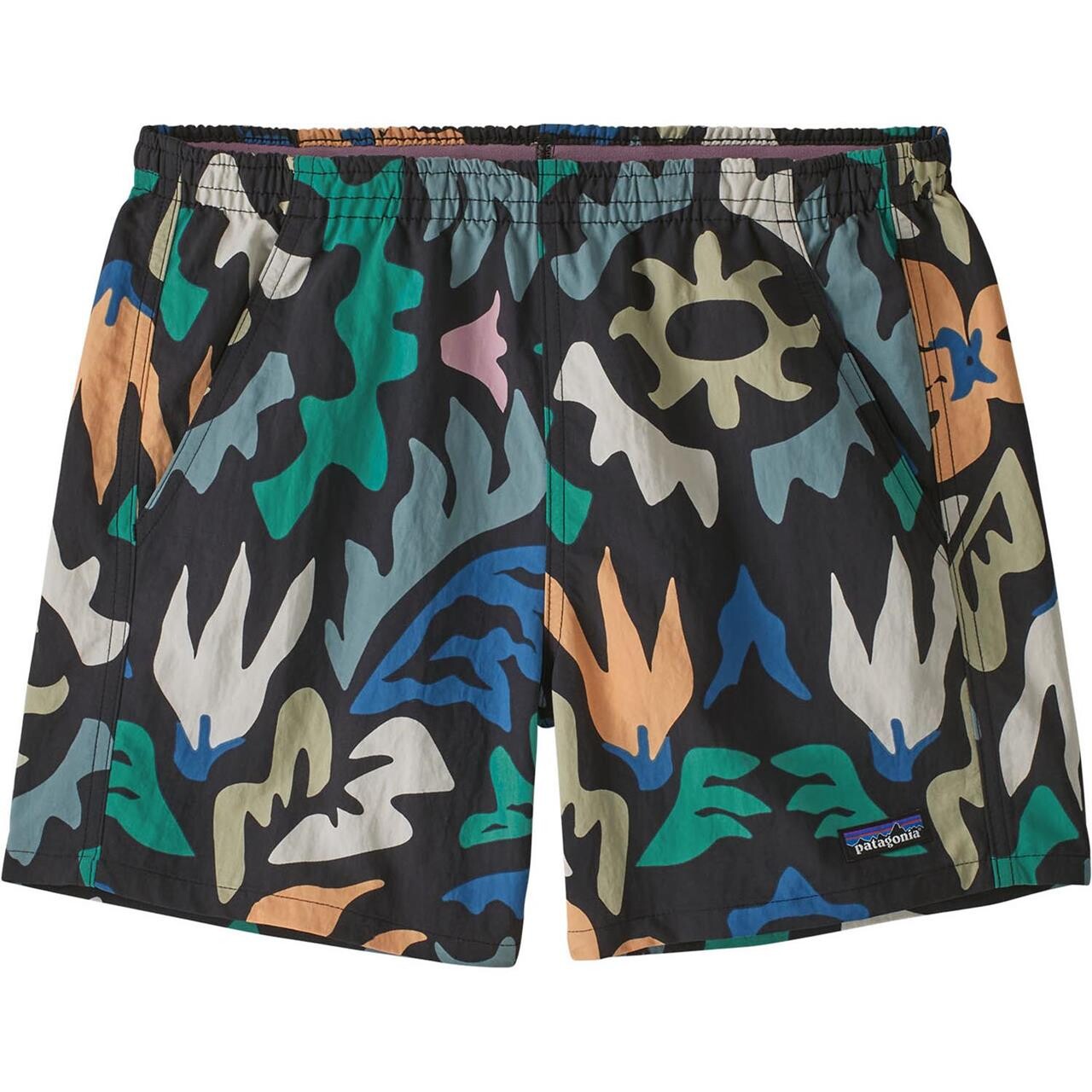 Patagonia Womens Baggies Shorts Ampquot Sort Kaleido:black Large Sort  X-large