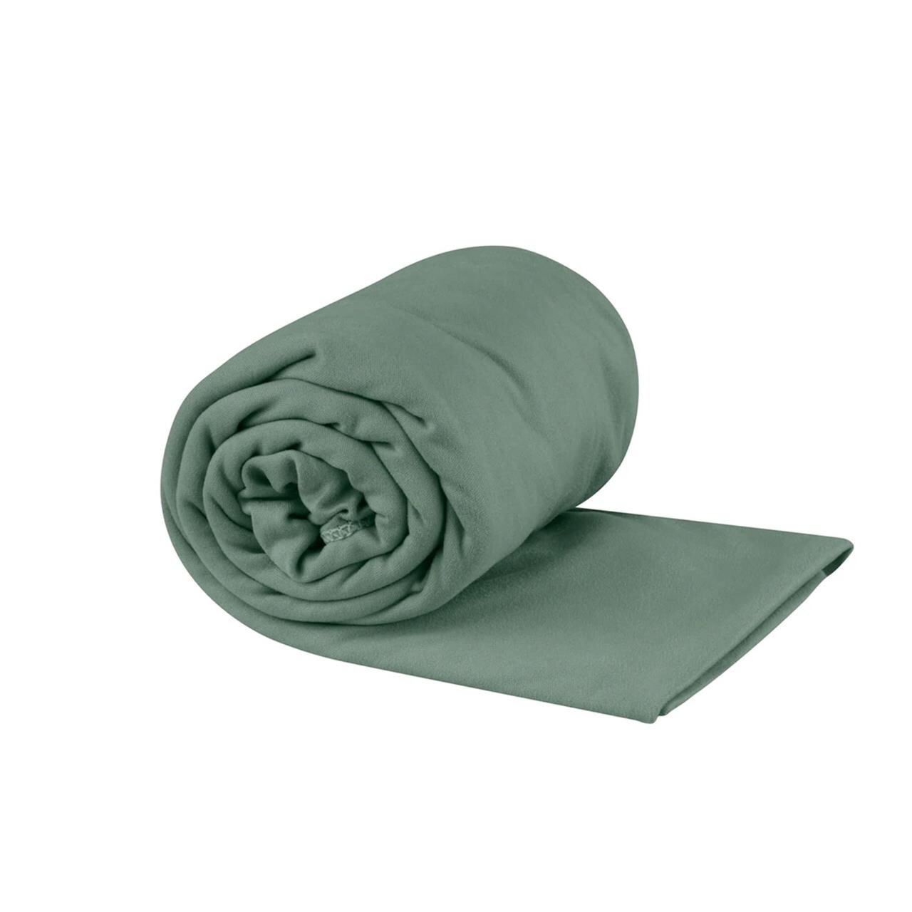 Sea Summit Pocket Towel Large Grøn Sage Grøn