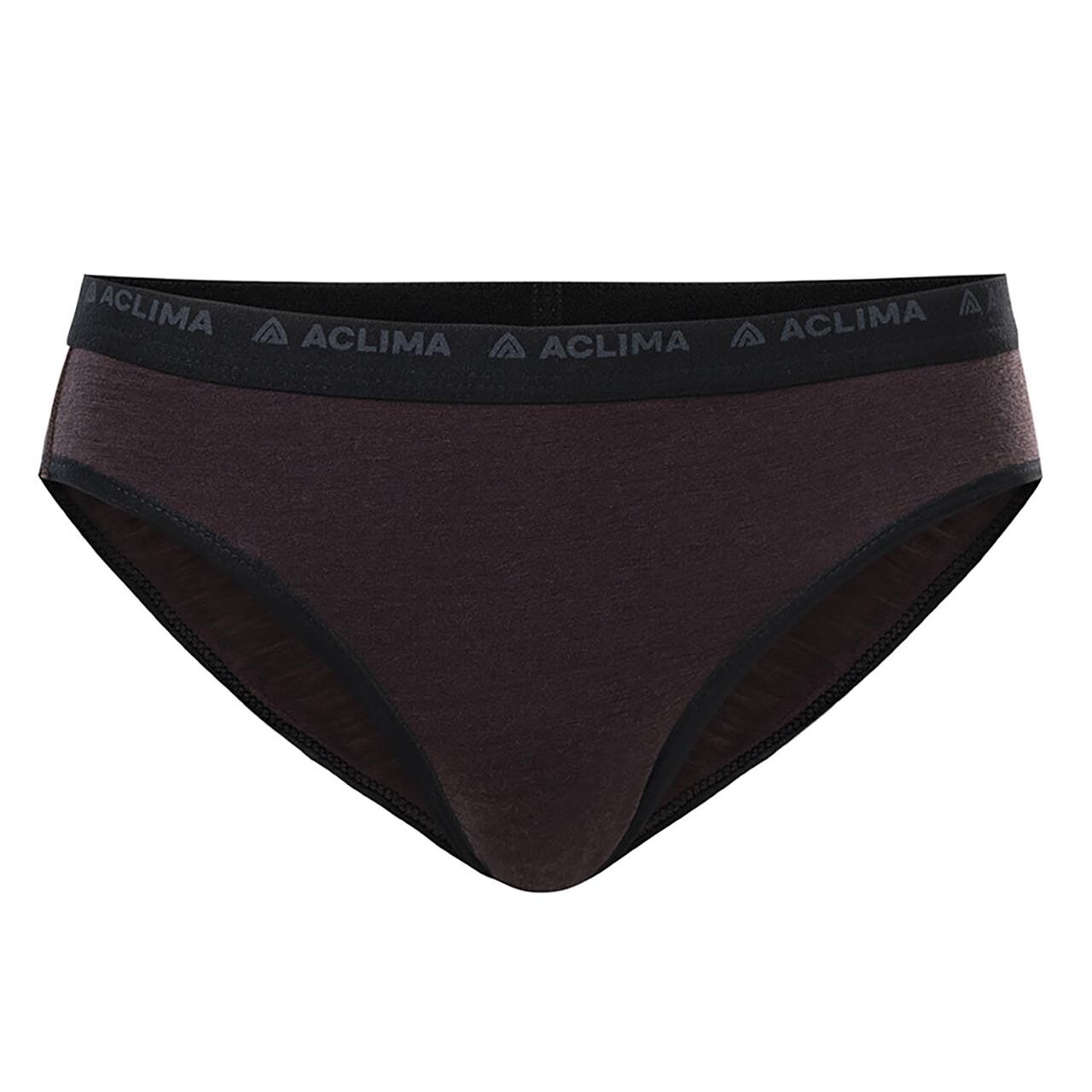 Aclima Womens Lightwool Briefs Lilla Chocolate Plum Large Lilla (CHOCOLAT  X-large