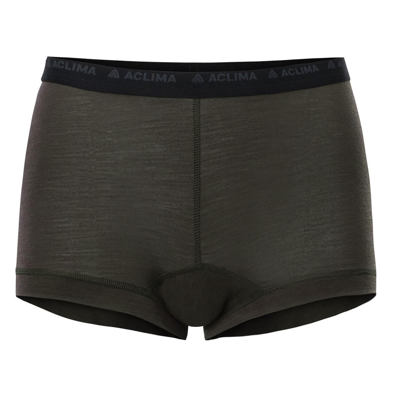 Aclima Womens Lightwool Hipsters Grøn Tarmac Large Grøn  XX-large