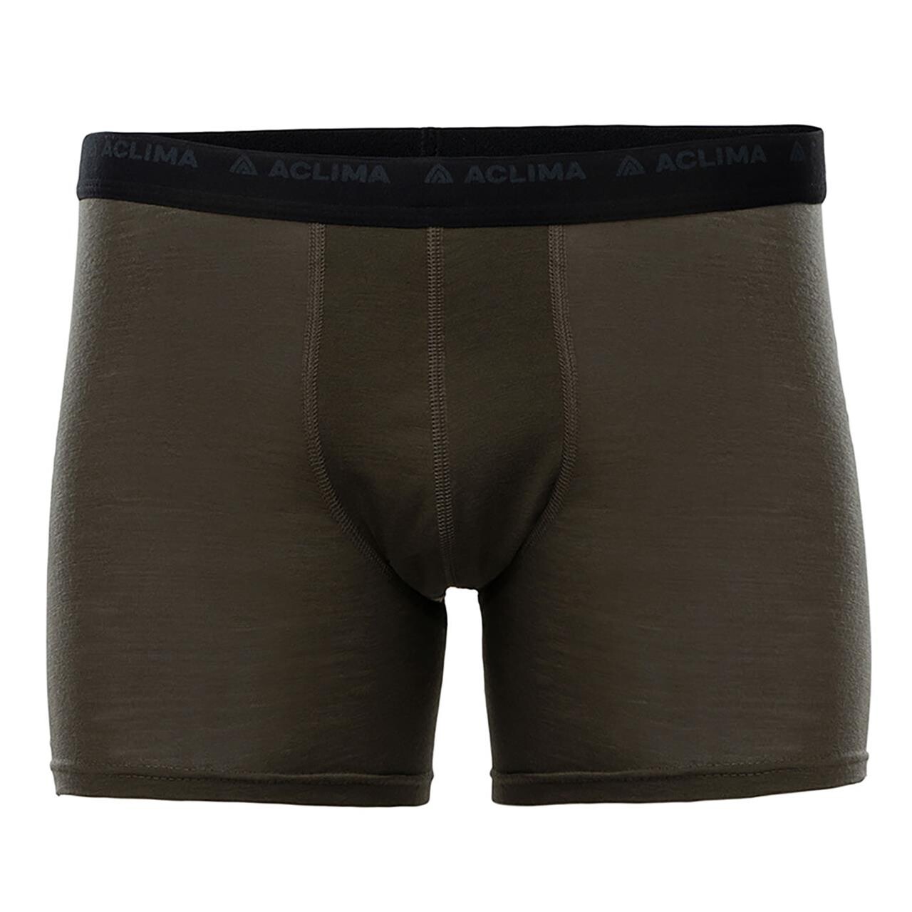 Aclima Mens Lightwool Shorts Grøn Tarmac Large Grøn  XX-large