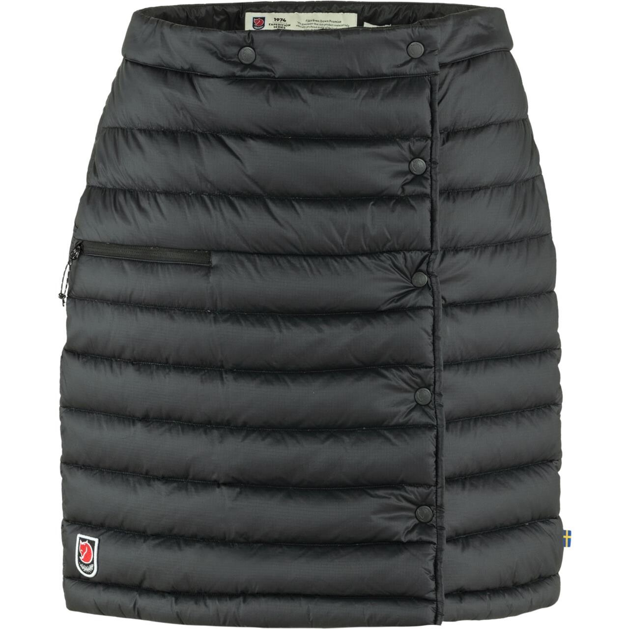 Fjallraven Womens Expedition Pack Down Skirt Sort Black 550 Large Sort  XX-large