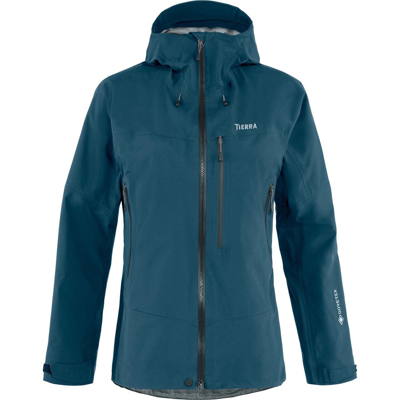 Tierra Womens Nevado Jacket Gen Blå Deep Sea Large Blå (DEEP SEA)  XX-large
