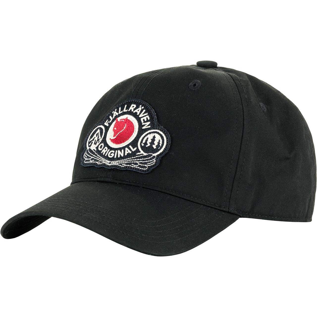 Fjallraven Classic Badge Cap Sort Black 550 Large Large Sort  Large/x-large