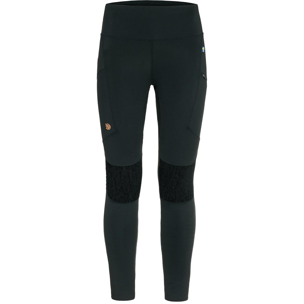 Fjallraven Womens Abisko Trekking Tights Sort Black 550 Large Sort  X-large