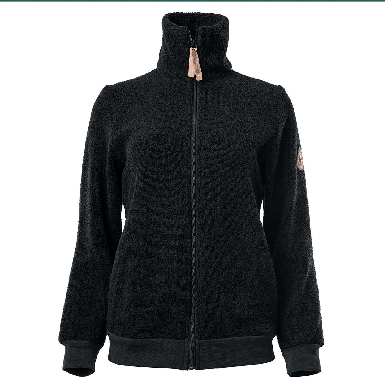 Aclima Womens Reborn Terry Jacket Grå Dark Grey Melange Large Grå (DARK GREY  X-large