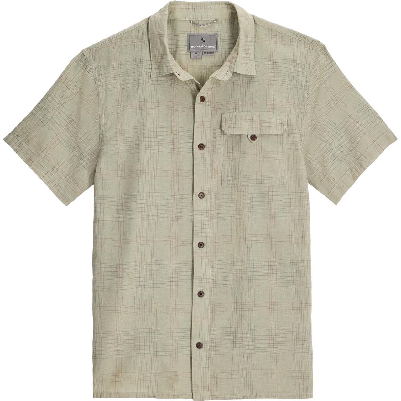 Royal Robbins Mens Hempline Spaced Beige Elm Large Beige (ELM)  XX-large