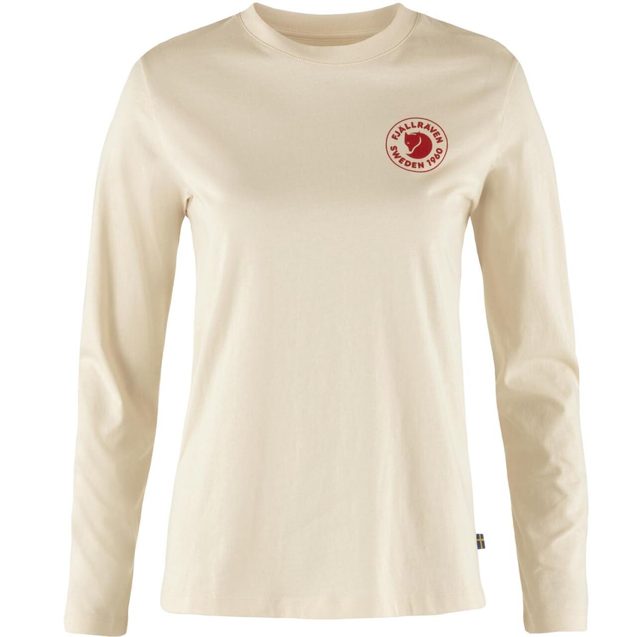 Fjallraven Womens 1960 Logo Shirt Hvid Chalk White 113 Large Hvid  X-large
