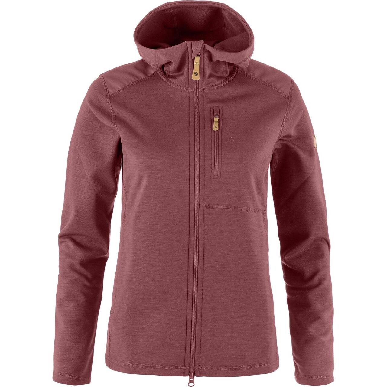 Fjallraven Womens Keb Fleece Hoodie Rød Mesa Purple 410 Large Lilla  X-large