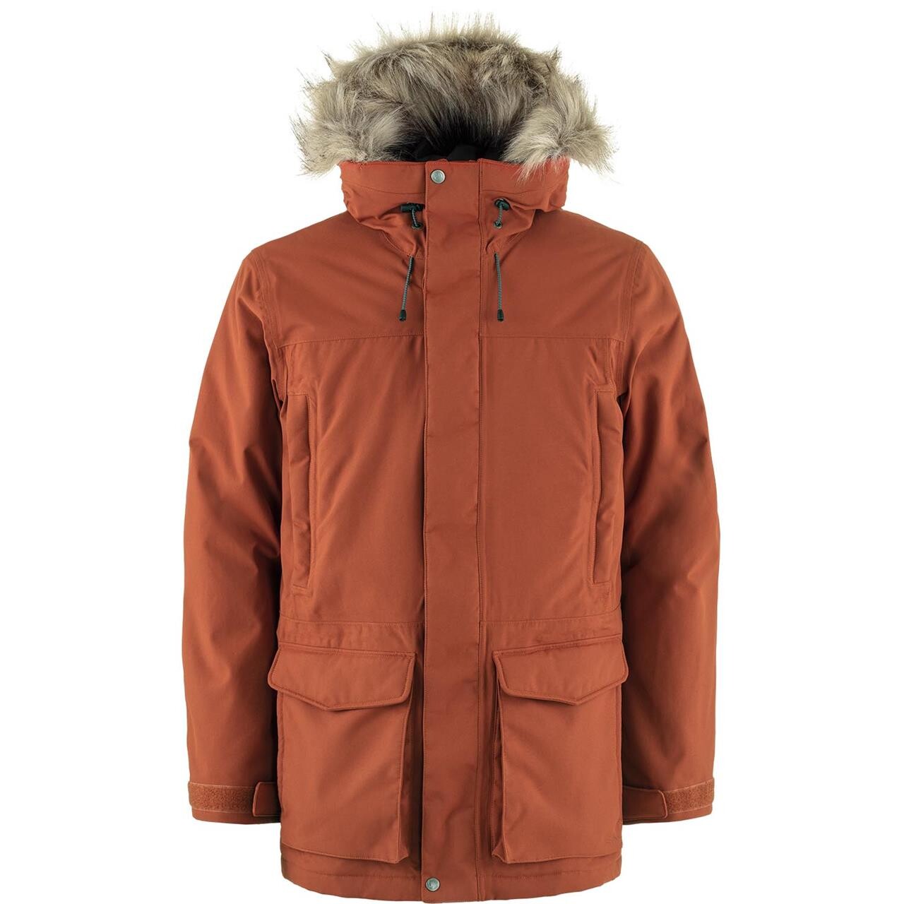 Fjallraven Mens Nuuk Lite Parka Rød Autumn Leaf 215 Large Rød (AUTUMN LEA  XX-large