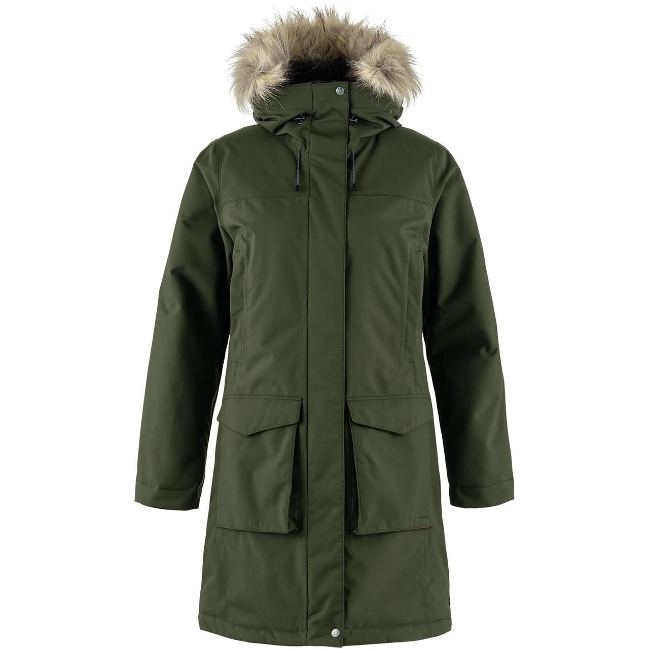 Fjallraven Womens Nuuk Lite Parka Grøn Deep Forest 662 Large Grøn  X-large