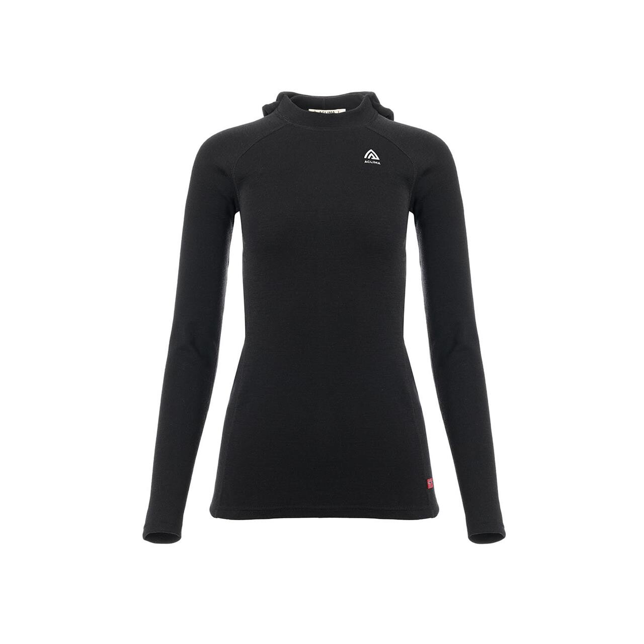 Aclima Womens Warmwool Hoodsweater Blå Midnight Navy Large Blå (MIDNIGHT N  XX-large