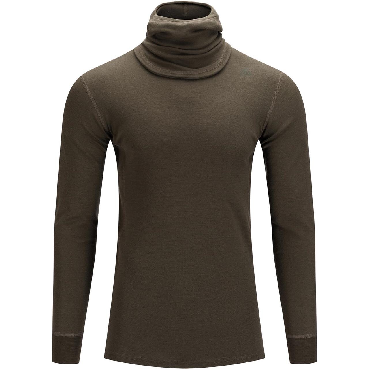Aclima Mens Warmwool Hoodsweater Grøn Tarmac Large Grøn  XX-large