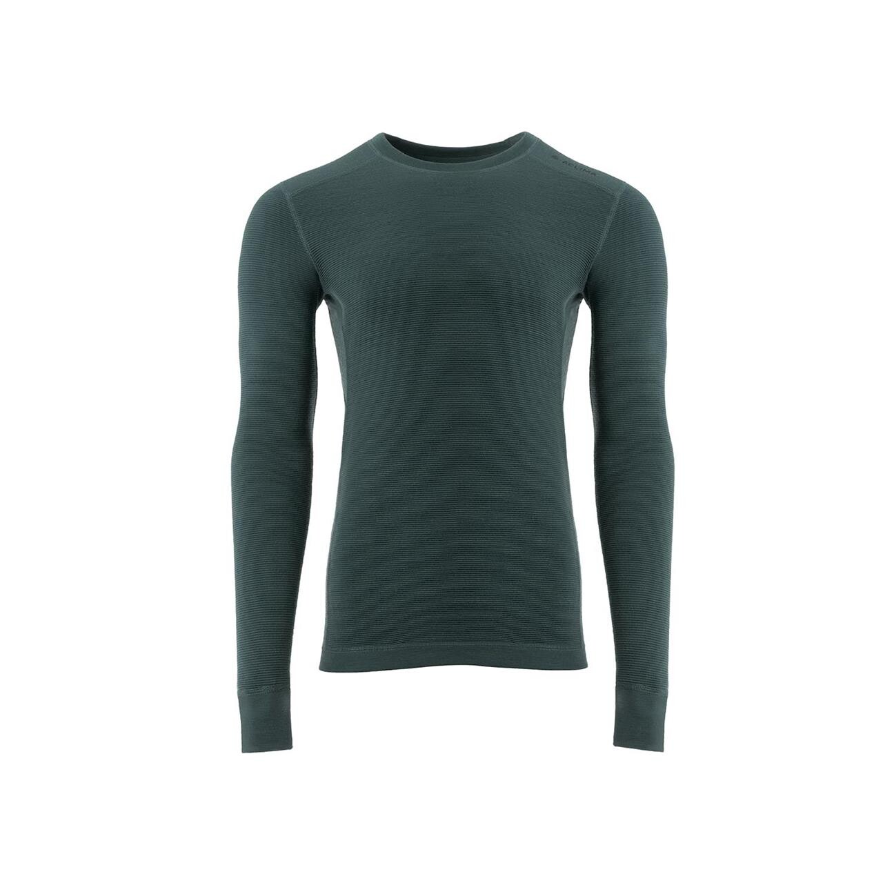 Aclima Mens Streamwool Crew Neck Grøn Green Gables Large Grøn  X-large