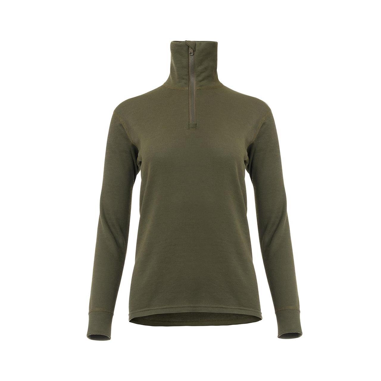 Aclima Womens Woolterry Polo Grøn Olive Night Large Grøn  XX-large