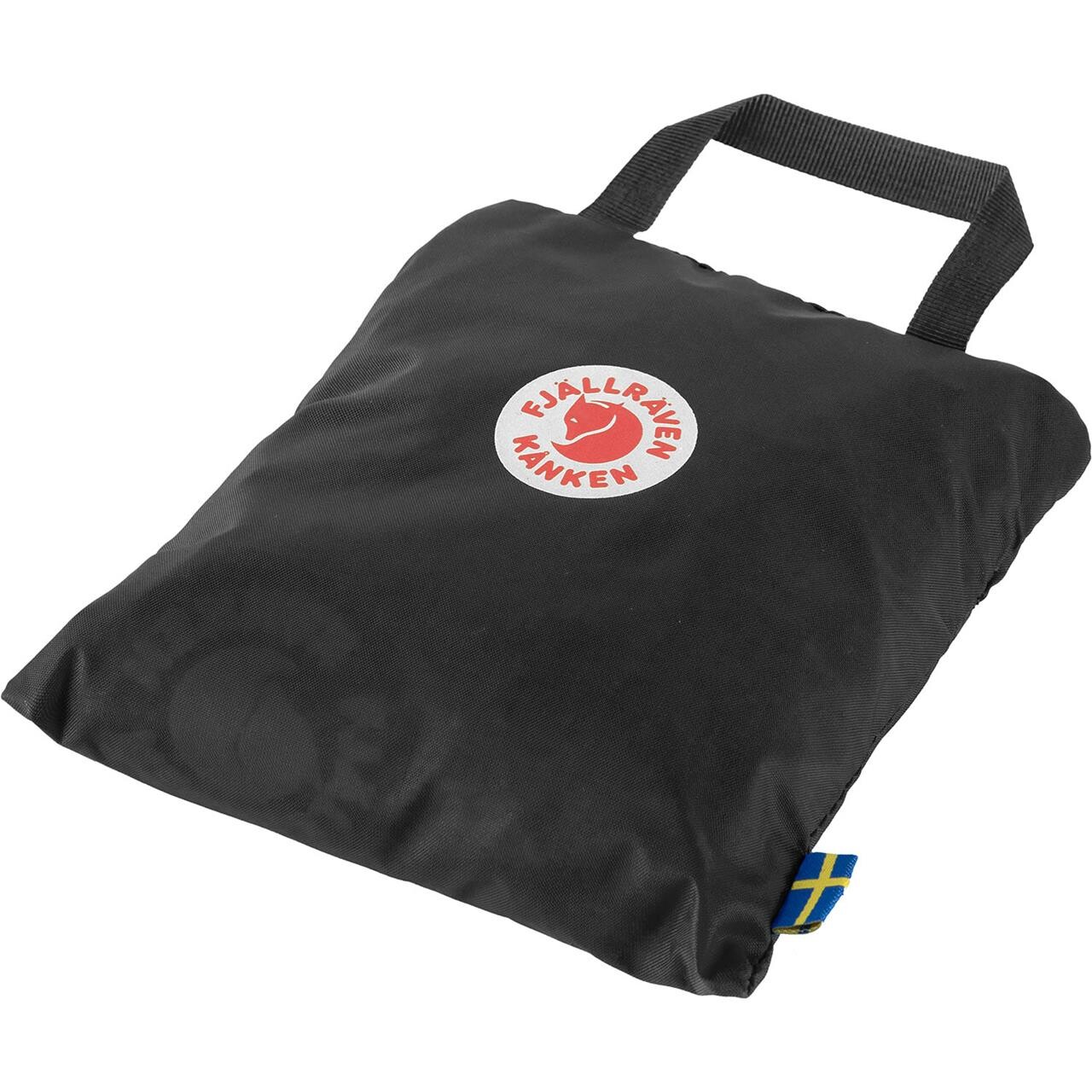 Fjallraven Kånken Rain Cover Plus Sort Black 550 One Size Sort  One Size