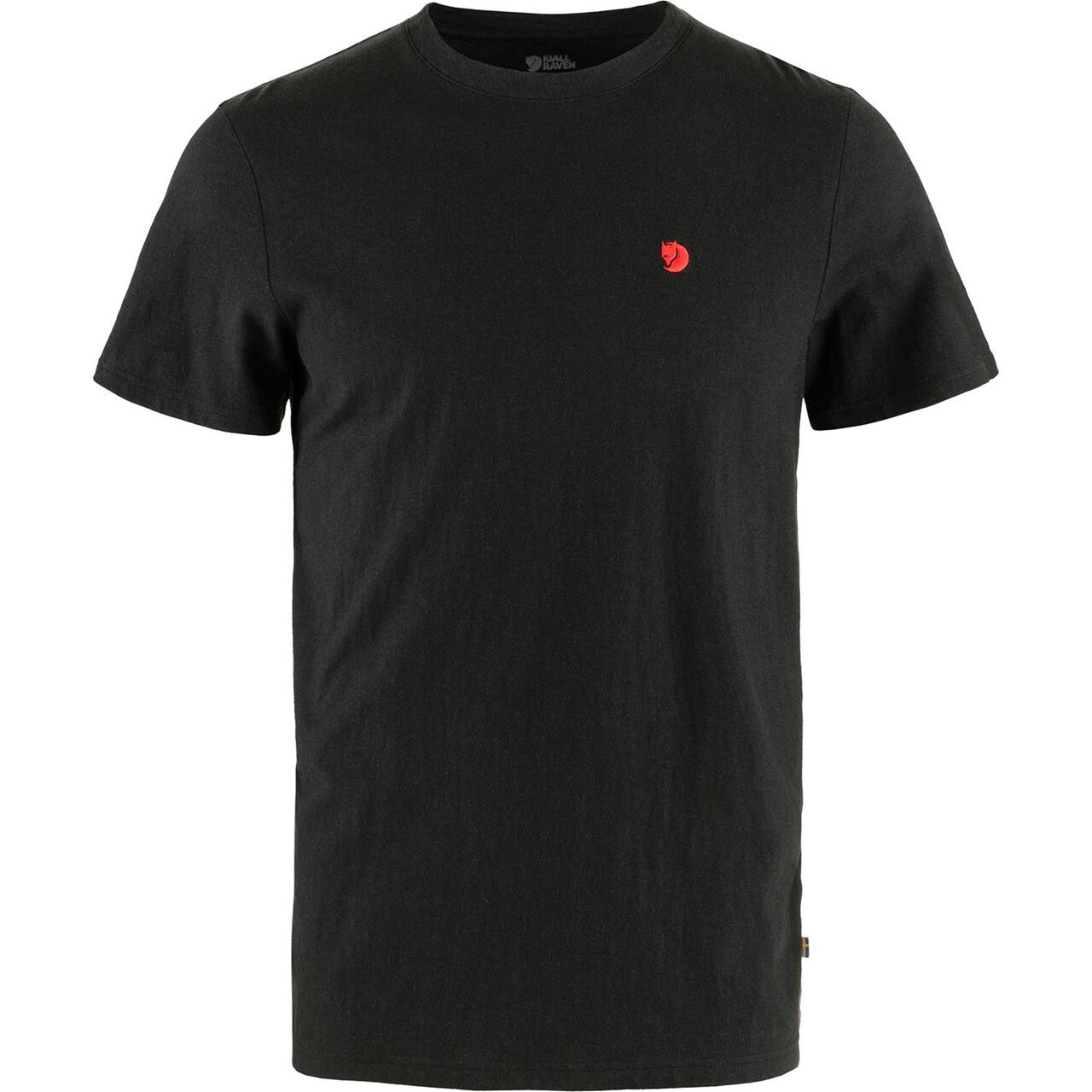 Fjallraven Mens Hemp Blend Shirt Sort Black 550 Large Sort  X-large