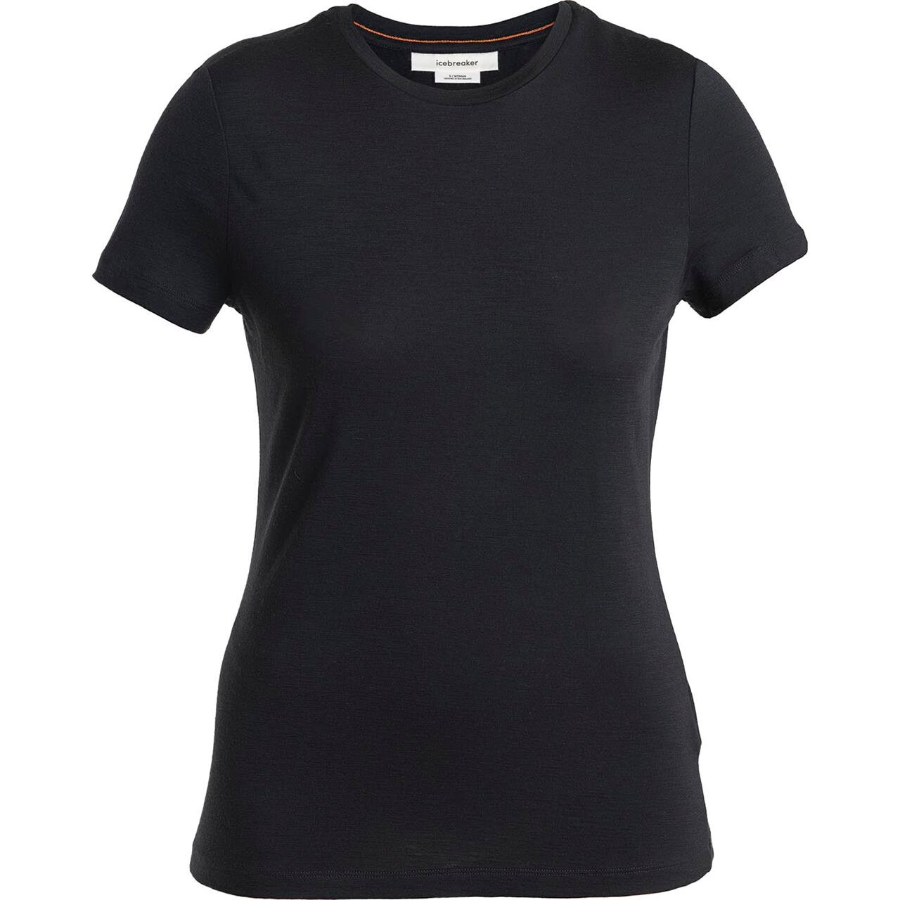 Icebreaker Womens 150 Tech Lite Iii Tee Sort Black Large Sort  X-large