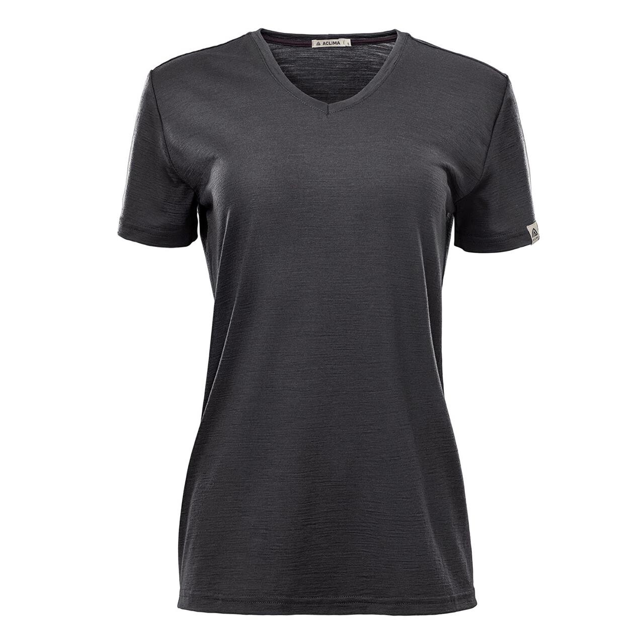 Aclima Womens Lightwool 180 Loose Fit Tee Grå Marengo Large Grå (MARENGO)  XX-large