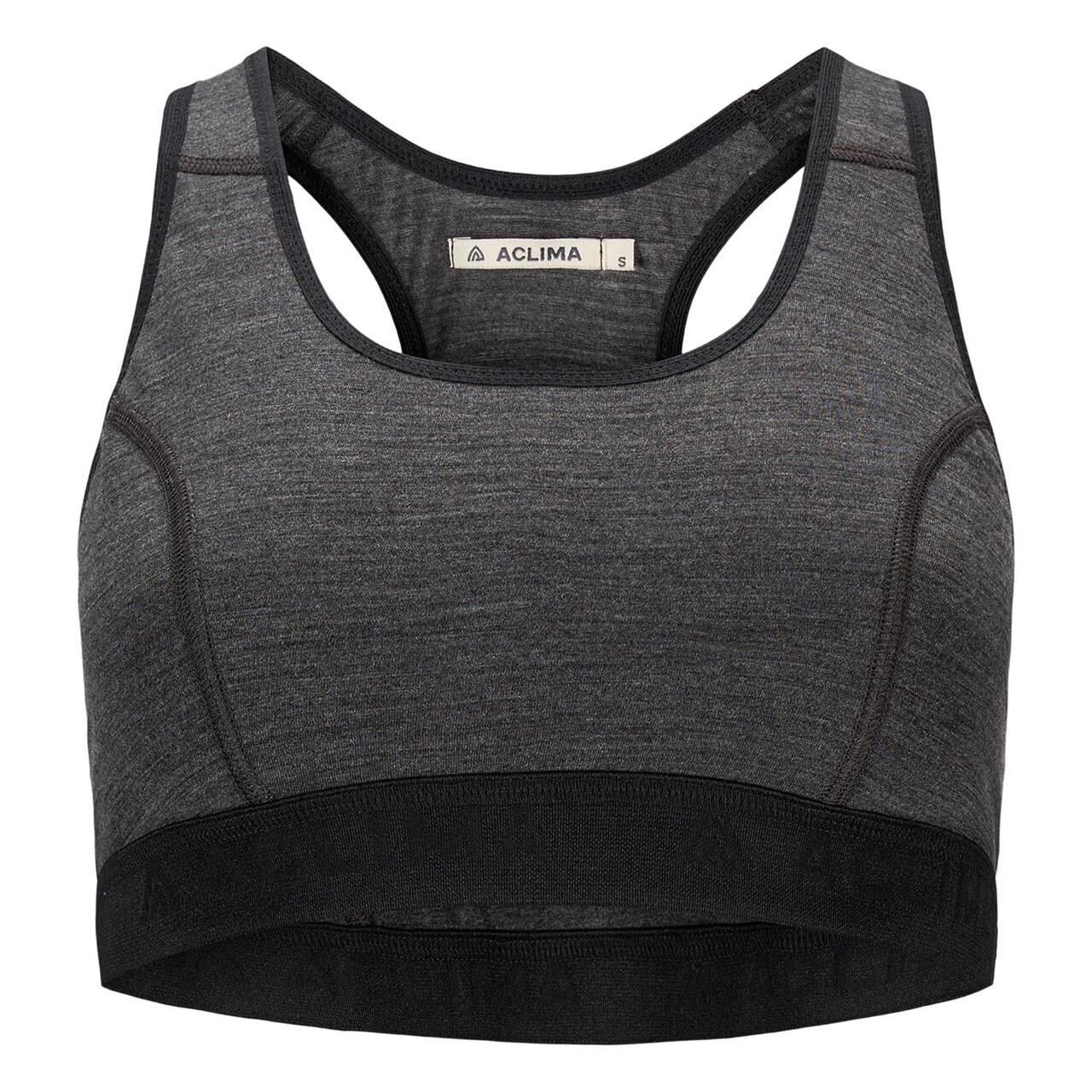 Aclima Womens Lightwool 180 Sports Top Grå Marengo Large Grå (MARENGO)  XX-large