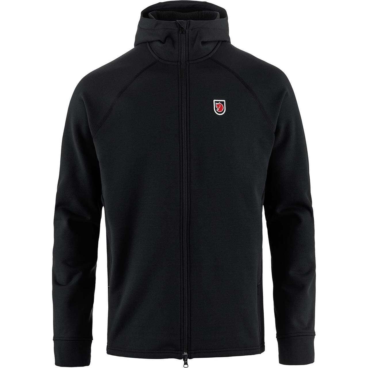 Fjallraven Mens Expedition Fleece Hoodie Sort Black 550 Large Sort  XX-large