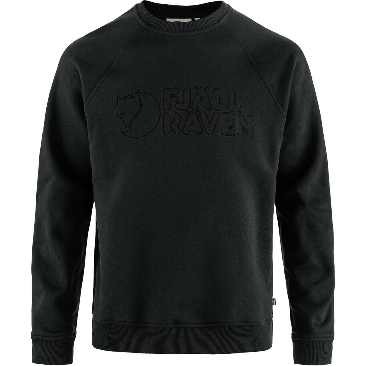 Fjallraven Mens Fjallraven Classic Sweater Sort Black 550 Large Sort  XX-large
