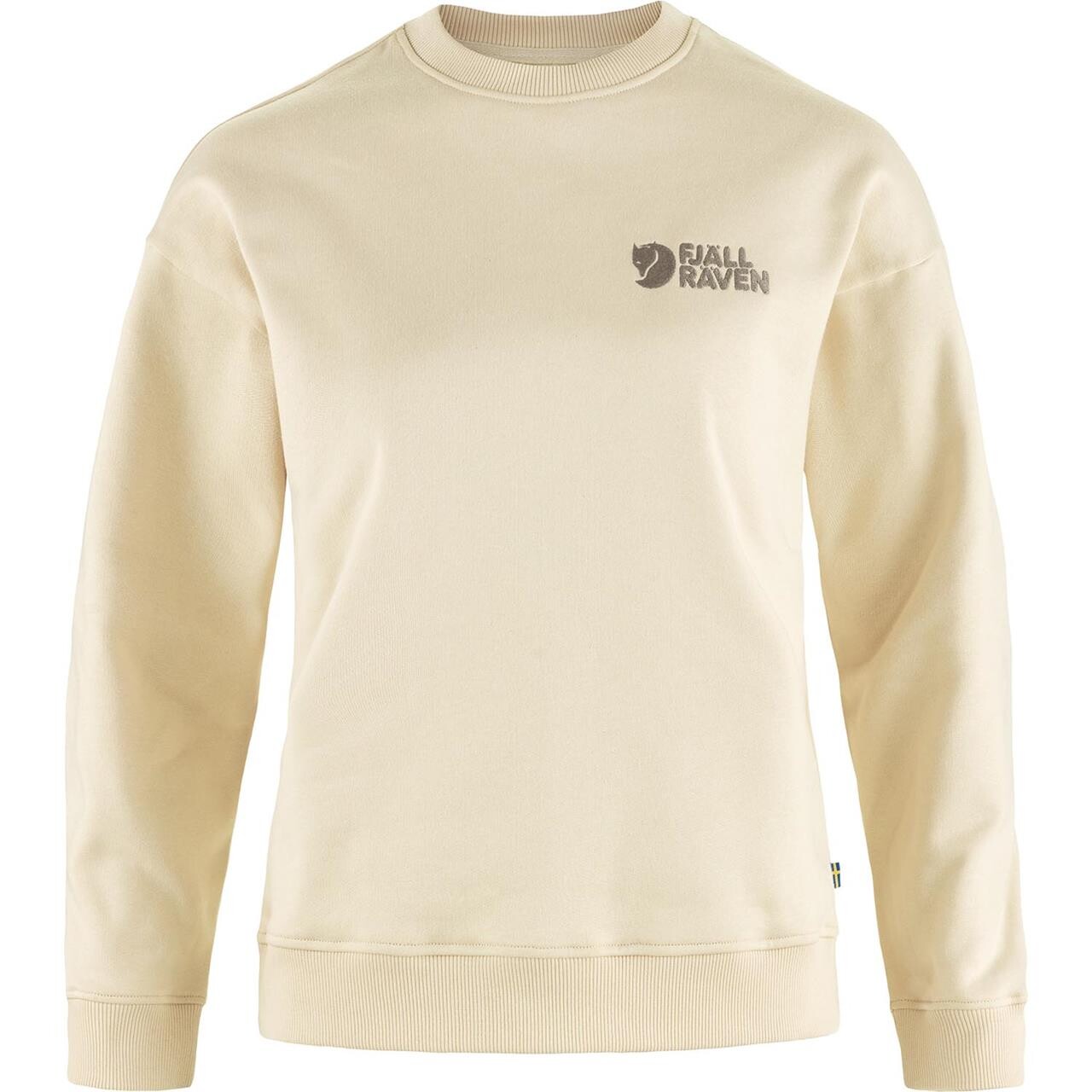 Fjallraven Womens Fjallraven Classic Sweater Hvid Chalk White 113 Large Hvid  X-large