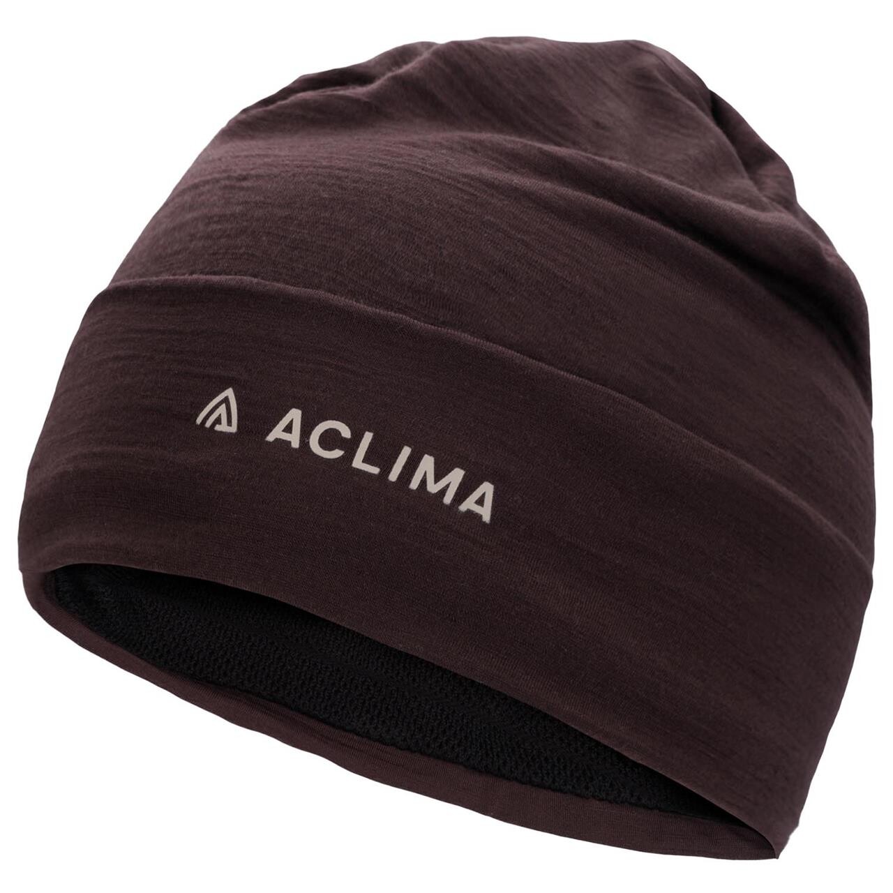 Aclima Woolnet Light Beanie Lilla Chocolate Plum Large Large Lilla (CHOCOLAT  Large/x-large