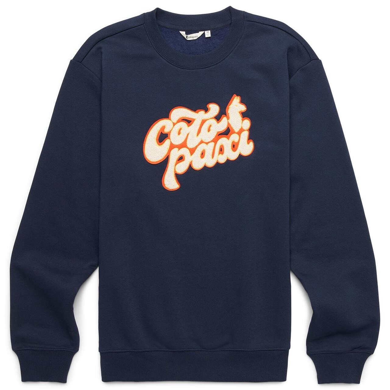 Cotopaxi Mens Coto Patch Crew Sweatee Shirt Blå Carbon Large Blå (CARBON)  X-large