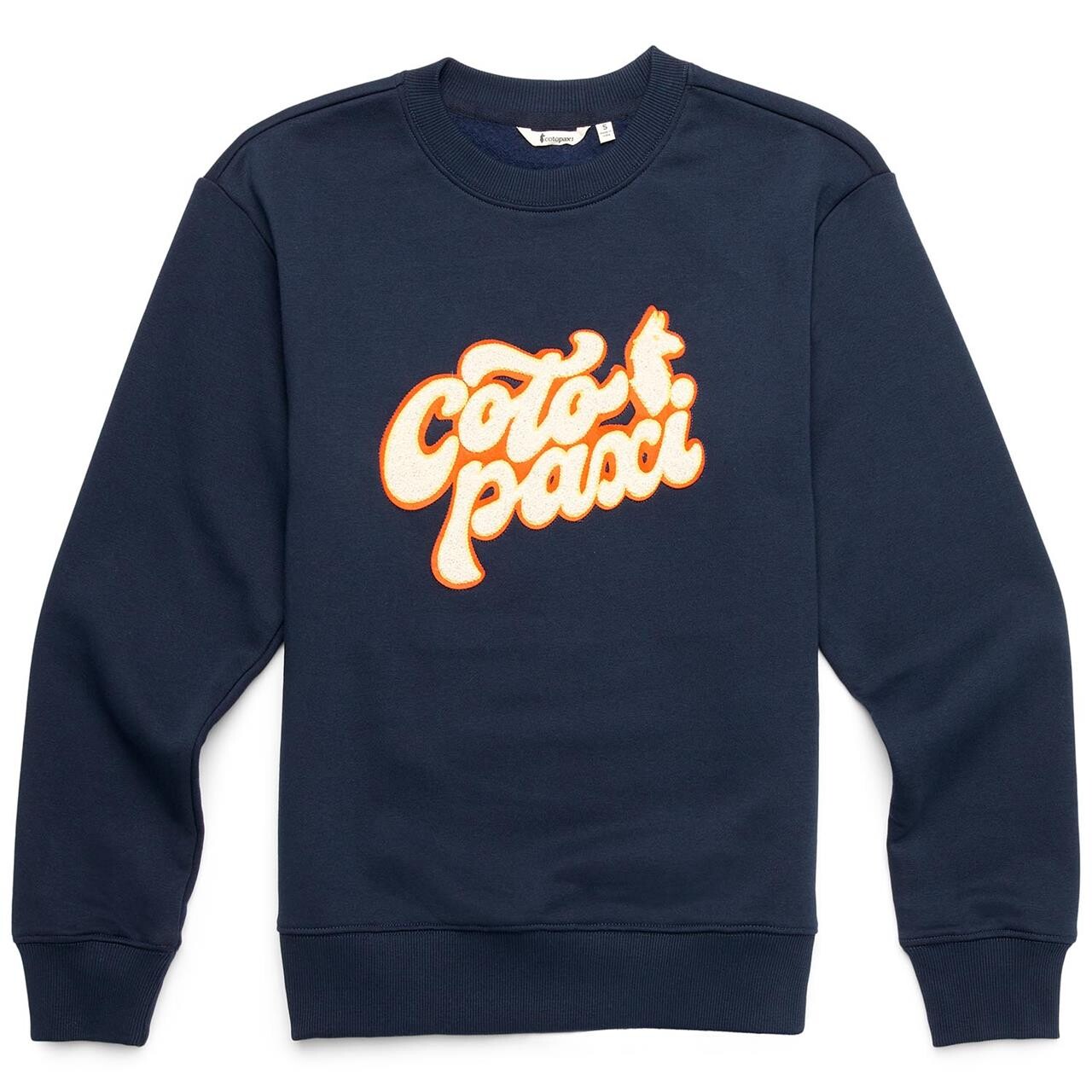 Cotopaxi Womens Coto Patch Crew Sweatee Shirt Blå Carbon Large Blå (CARBON)  X-large